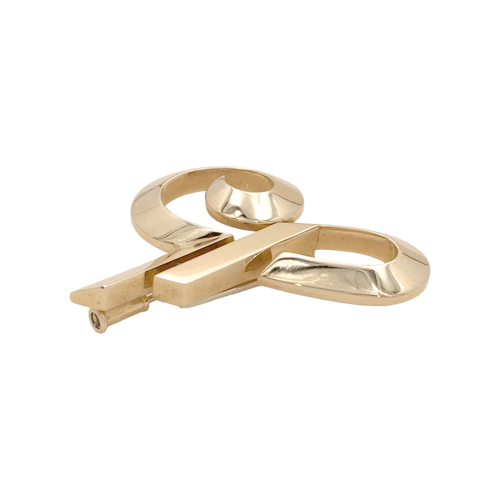 Broche Épingle CARTIER en or jaune - Image 4