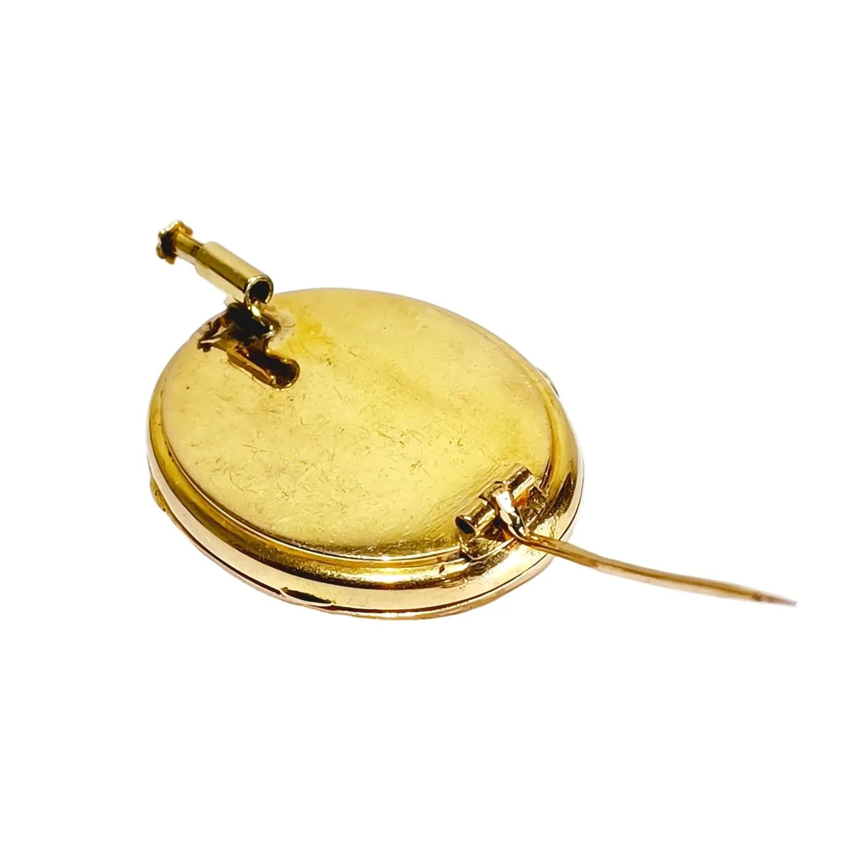 Broche Épingle en or rose et perles - Image 8