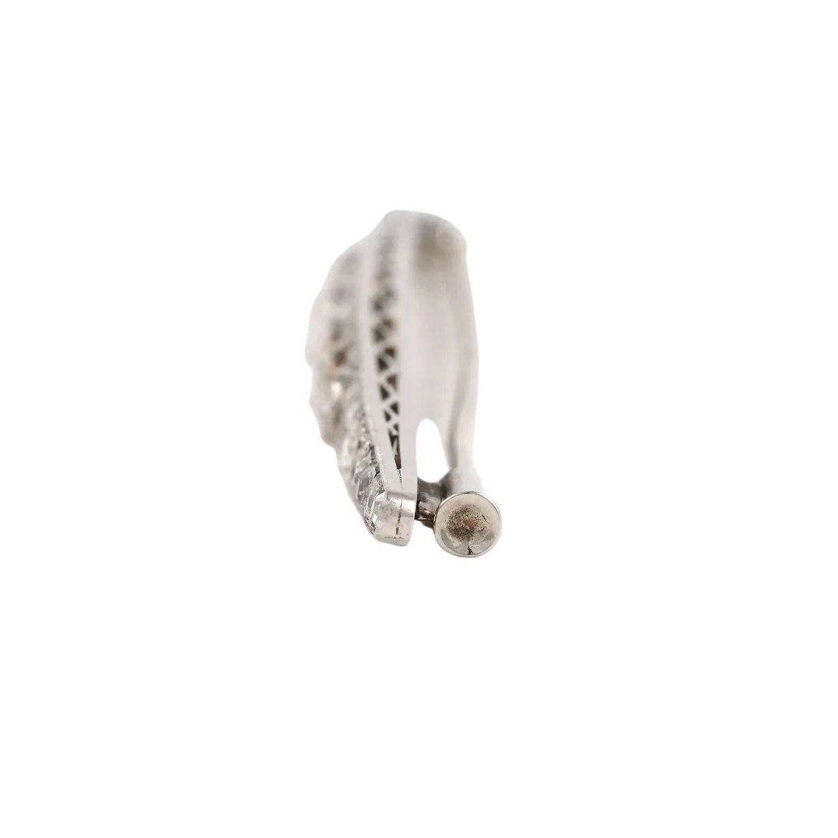 Broche Épingle en platine et diamants - Image 3