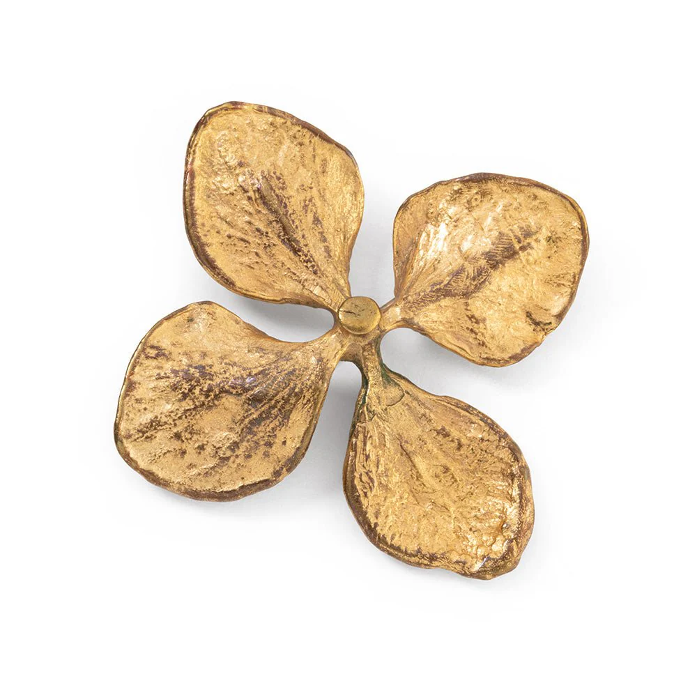 Broche Fleur CLAUDE LALANNE en or jaune