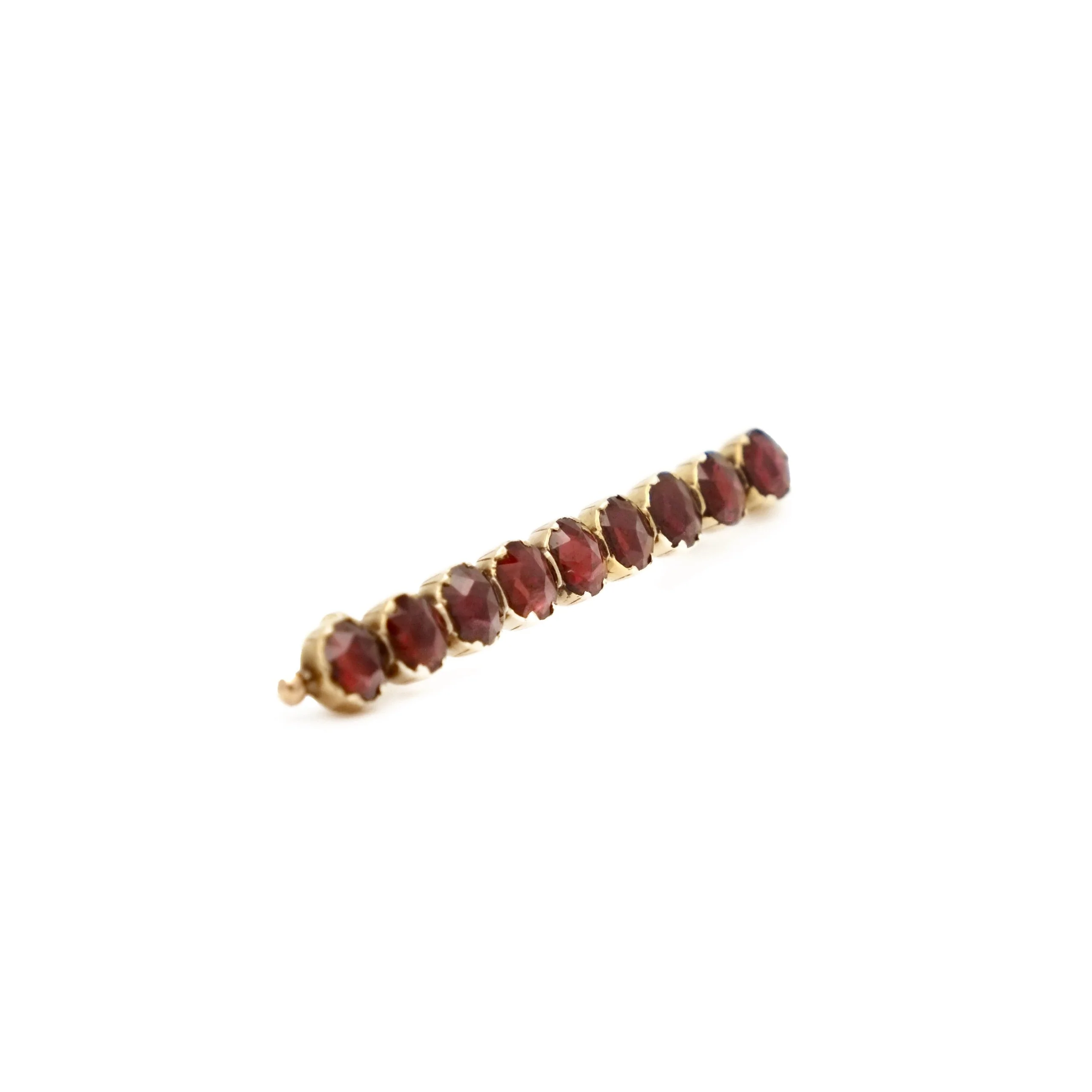 Broche grenats en or ou argent - Image 3