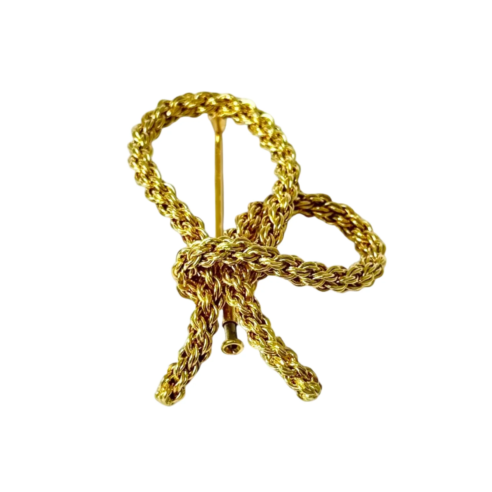 Broche Épingle GAY FRÈRES en or jaune - Image 4
