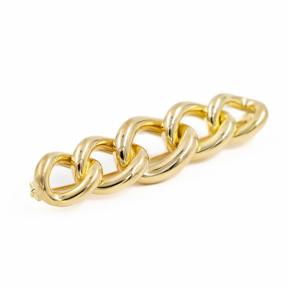 Broche Maille en or jaune - Image 2