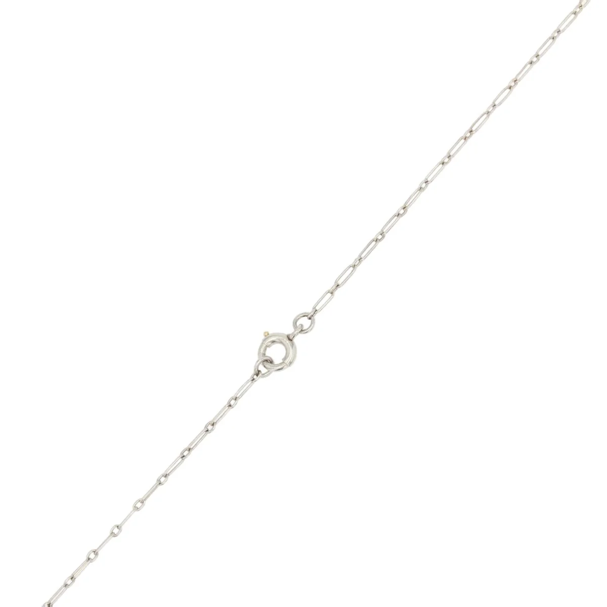 Broche Pendentif en or blanc, or rose, argent et diamants - Image 5