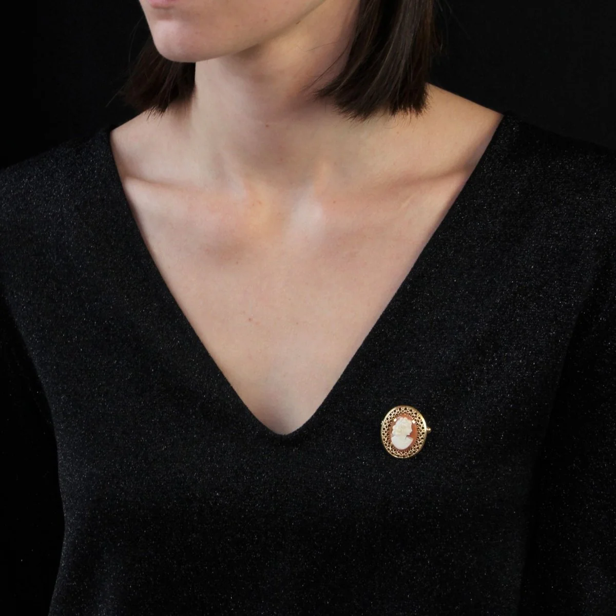 Broche Épingle en or jaune - Image 2