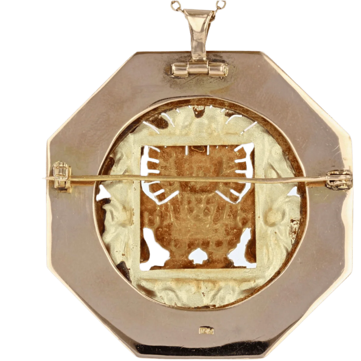 Pendentif en or jaune et or rose - Image 5