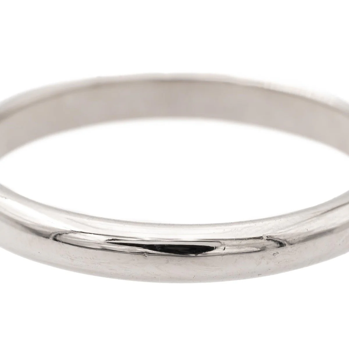 Bague Alliance BULGARI "Fedi" en platine - Image 5