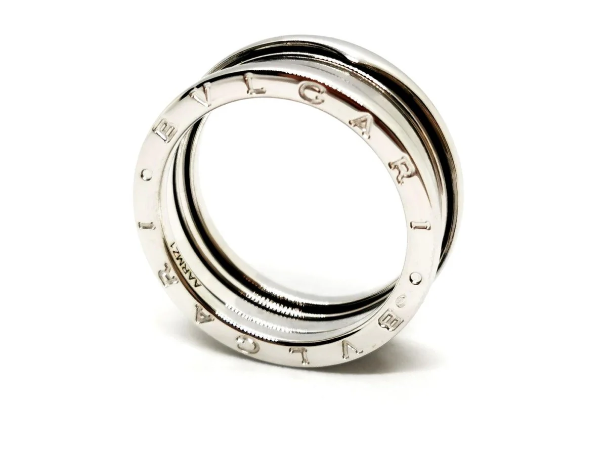 Bague Bandeau BULGARI "B.Zero1" en or blanc - Image 11