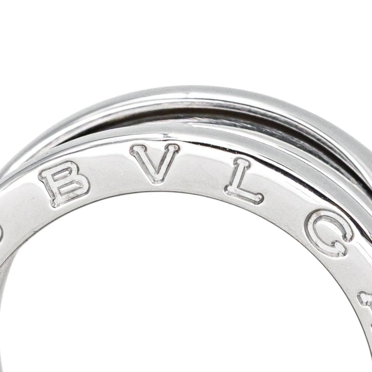 Bague Bandeau BULGARI "B.Zéro1" en or blanc - Image 6