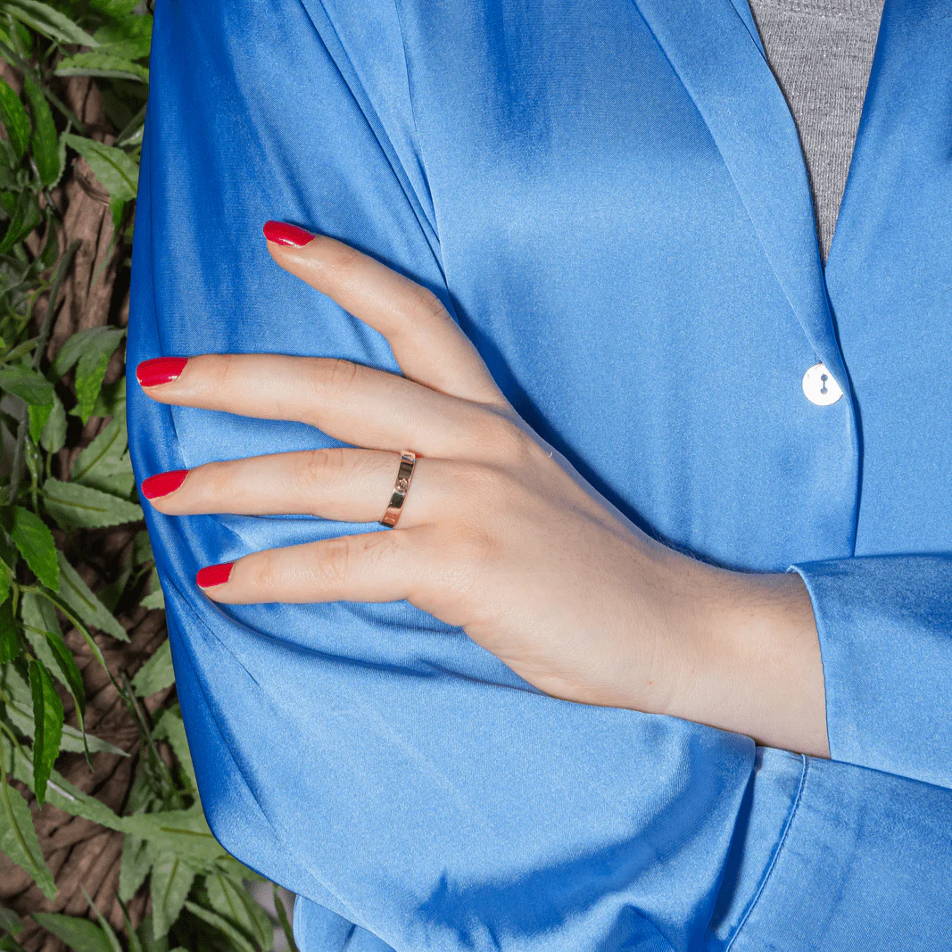 Bague Alliance BULGARI "B.Zero1" en or jaune - Image 2