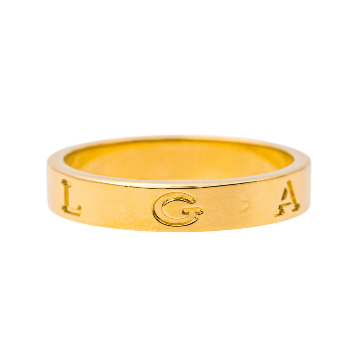 Bague Alliance BULGARI "B.Zero1" en or jaune - Image 3