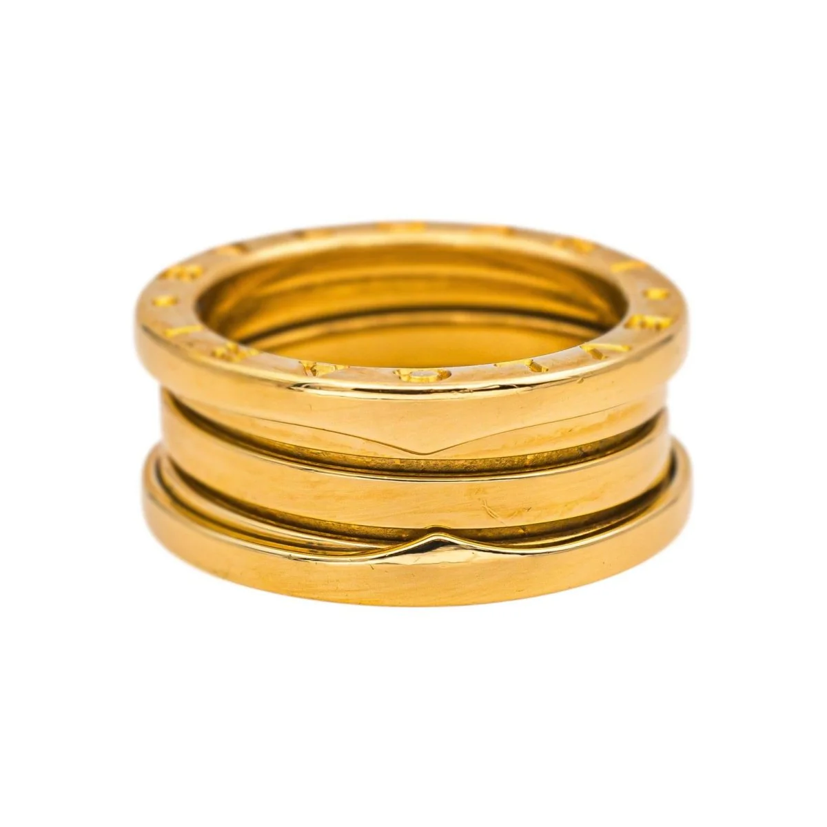 Bague Bandeau BULGARI "B.Zéro1" en or jaune
