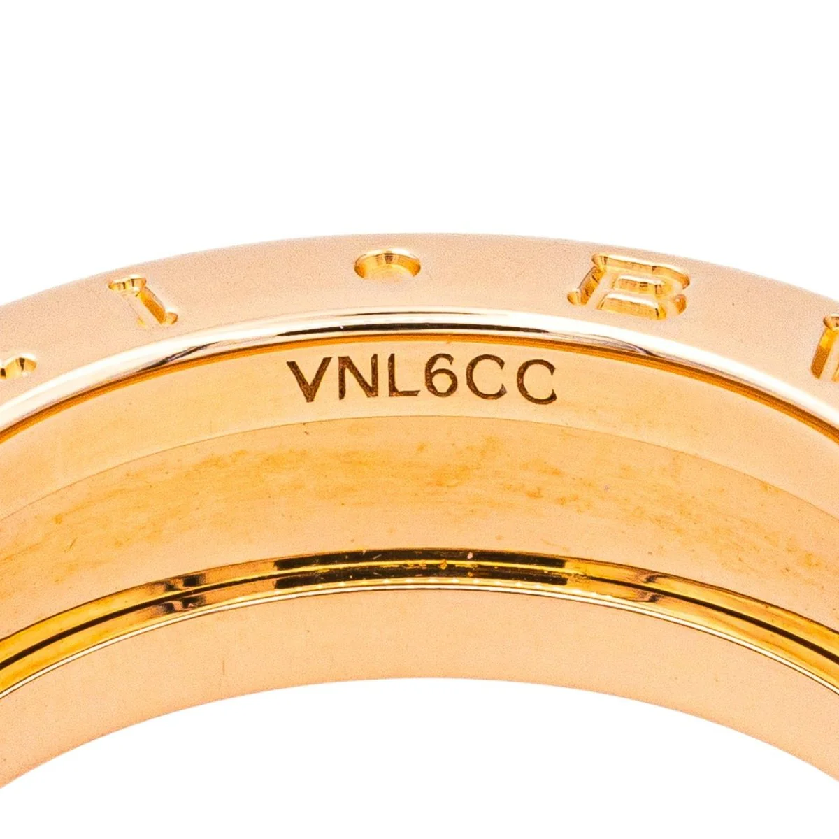 Bague Bandeau BULGARI "B.Zéro 1 Rock" en or rose - Image 4