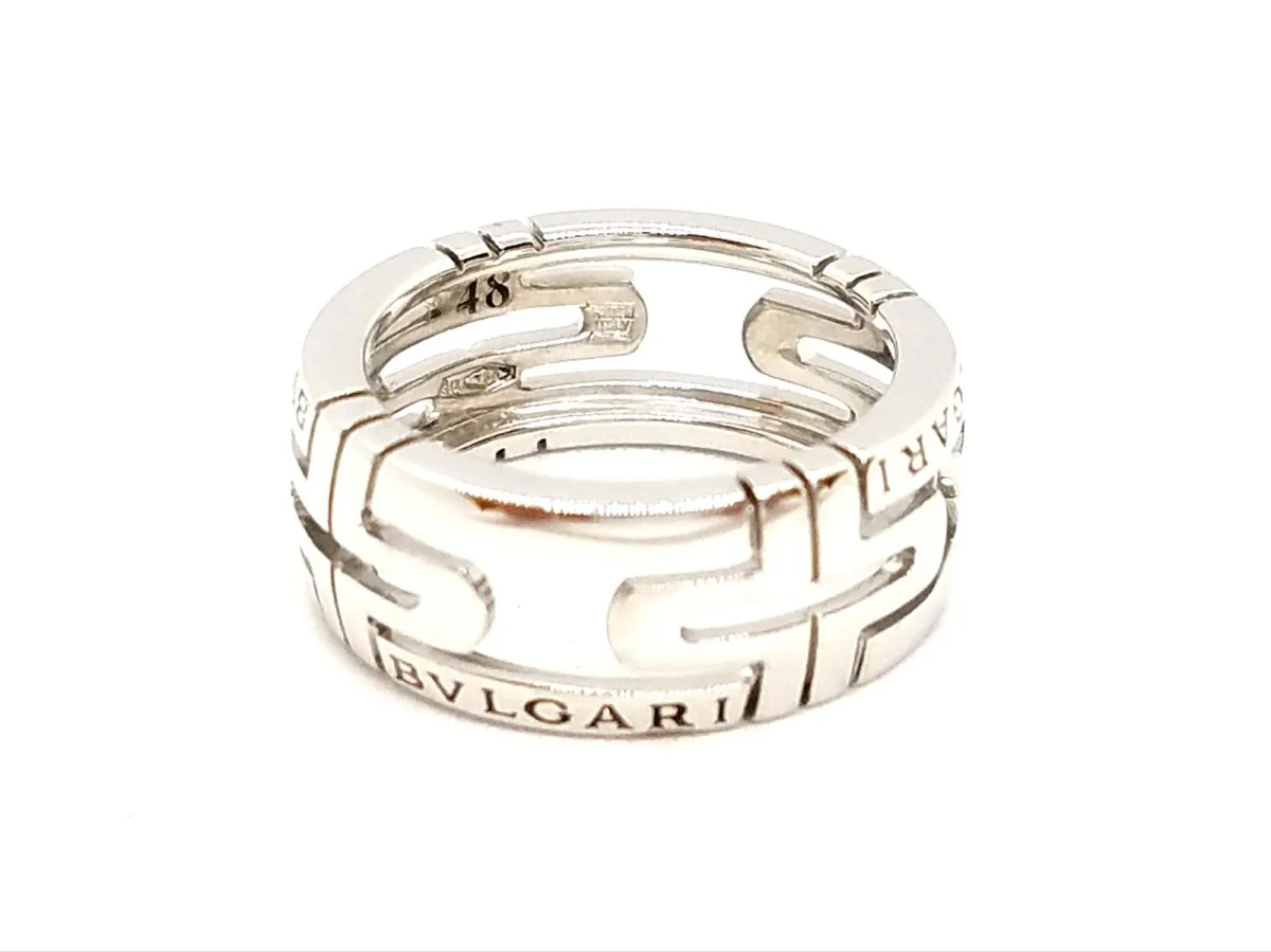 Bulgari Bague Parentesi Or blanc - Image 4