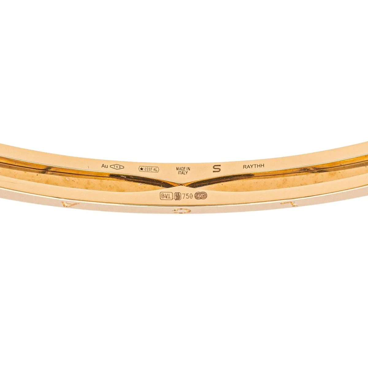 Bracelet Jonc BULGARI "B.Zéro1" en or rose - Image 4