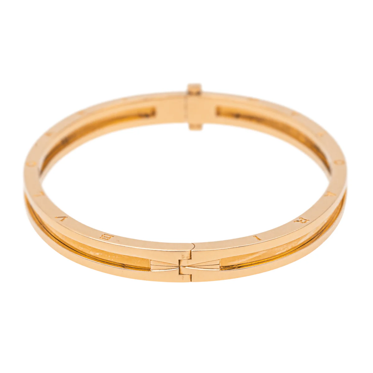 Bracelet Jonc BULGARI "B.Zéro1" en or rose - Image 5