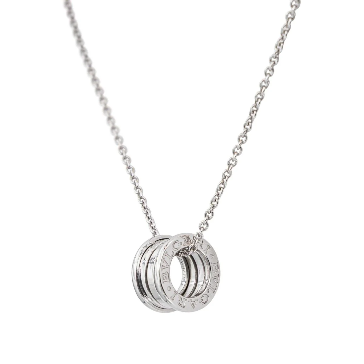 Collier Pendentif BULGARI "B.Zero 1" en or blanc - Image 4