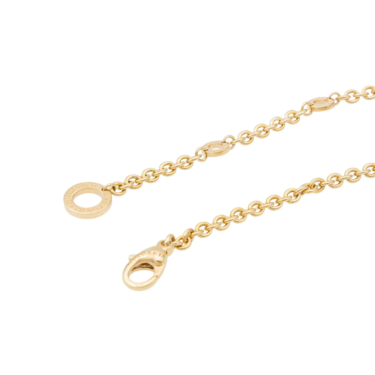 Collier BULGARI "Bulgari Bulgari" en or jaune et nacre - Image 7