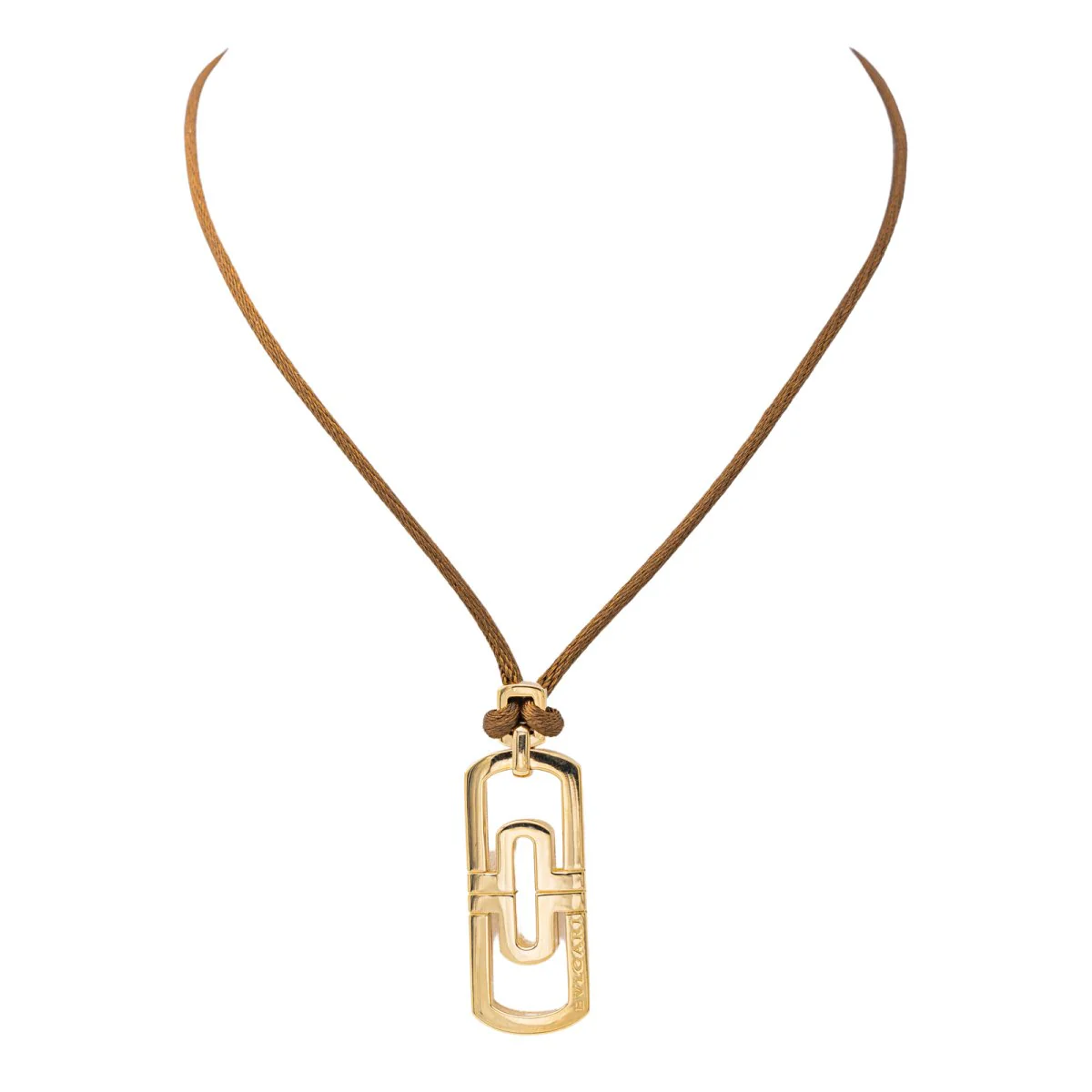 Collier BULGARI "Parentesi" en or jaune
