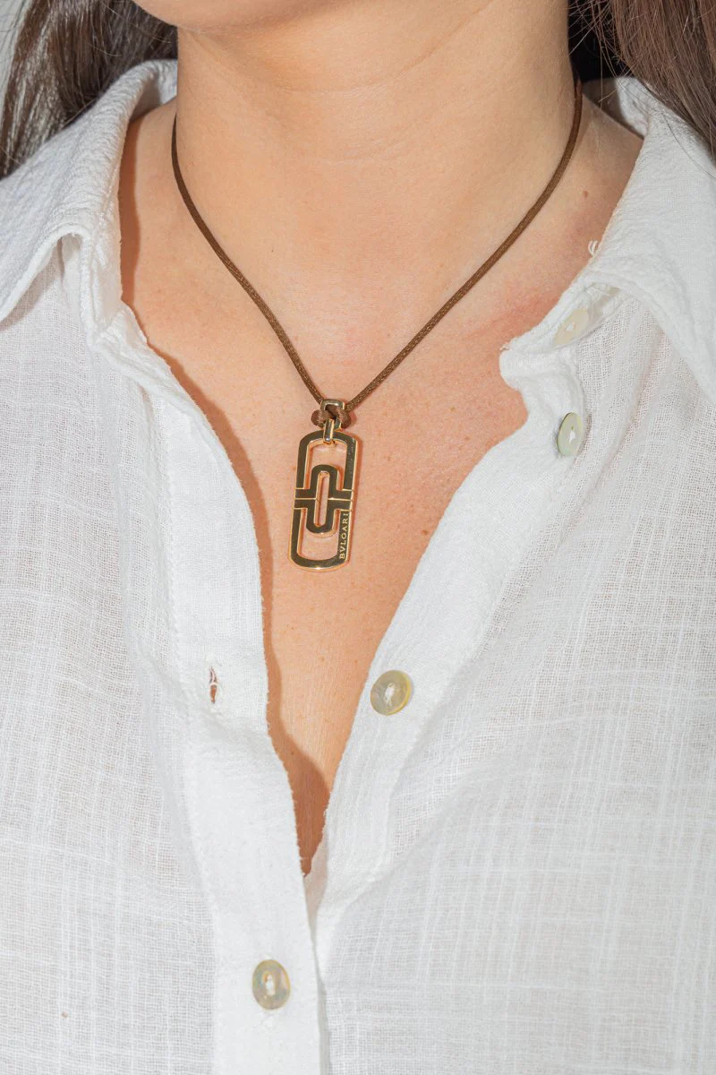 Collier BULGARI "Parentesi" en or jaune - Image 2