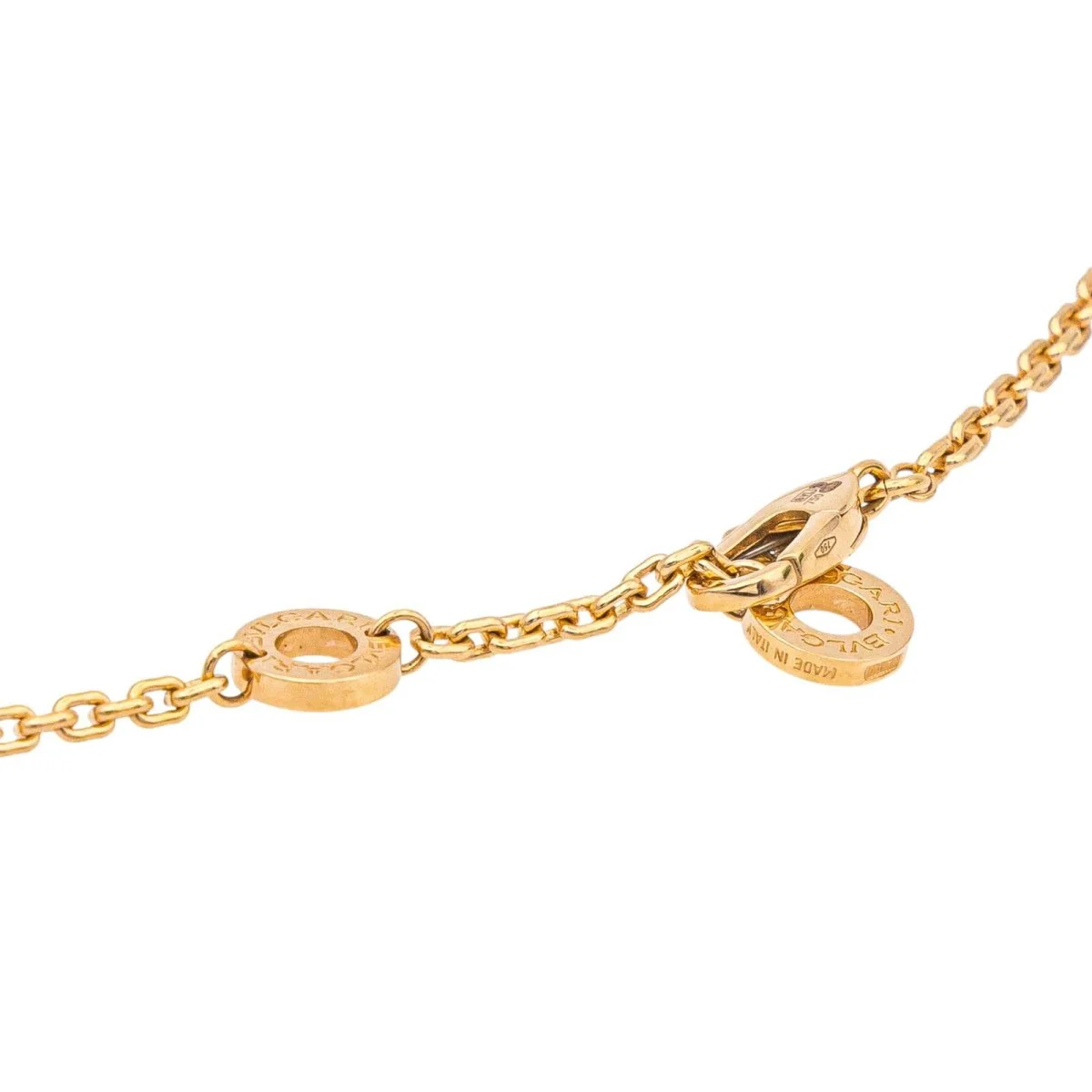 Collier BULGARI "Vipère" en or rose, cornaline et diamants - Image 5