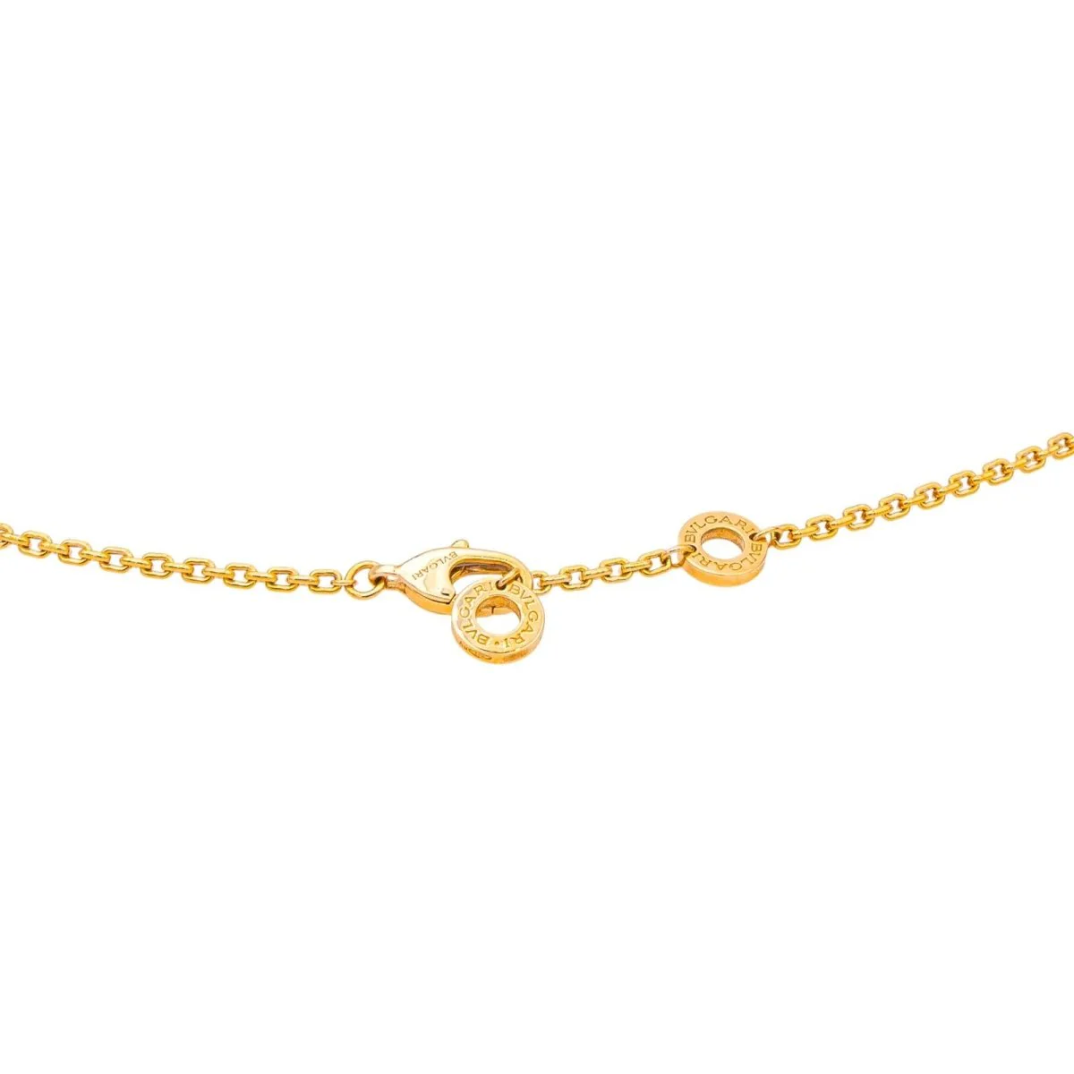 Collier BULGARI "Vipère" en or rose, nacre et diamants - Image 5