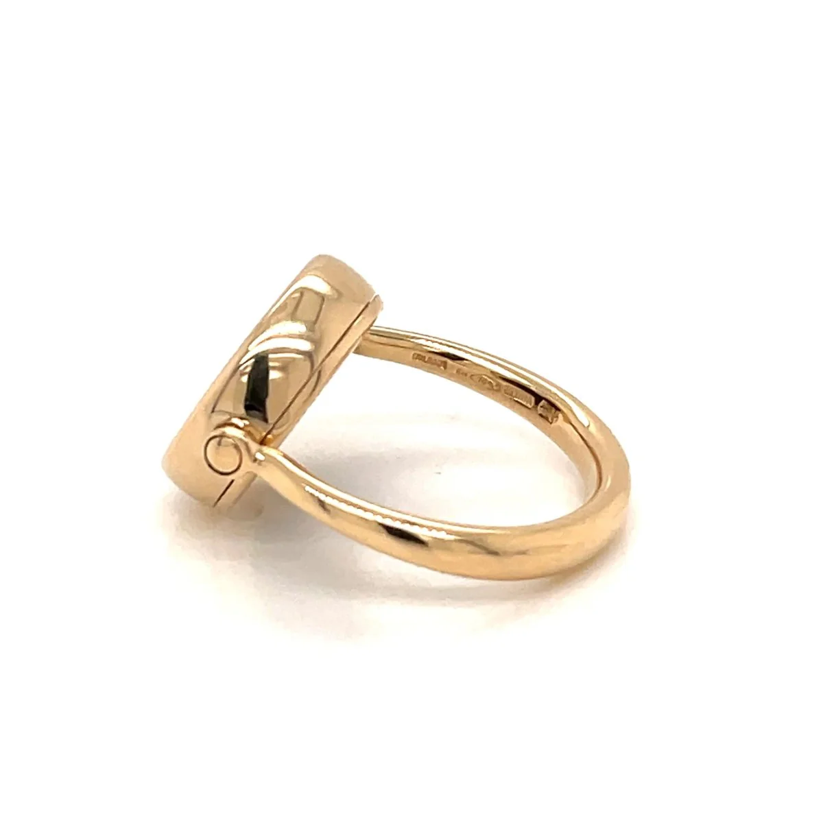 Bulgari Ancient Coin Gold Flip Ring - Image 6