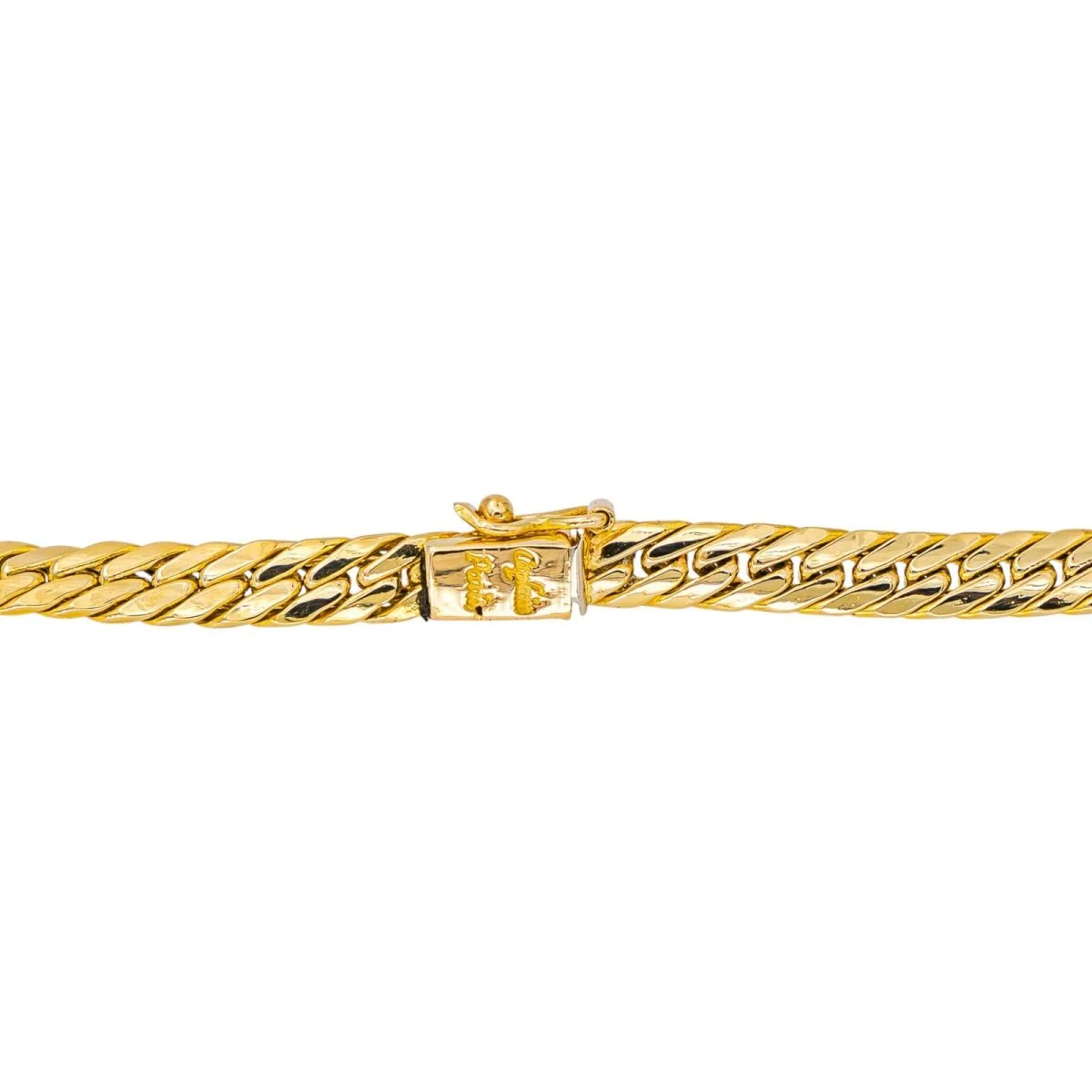 Collier Maille CAPLAIN PARIS en or jaune et saphir - Image 6