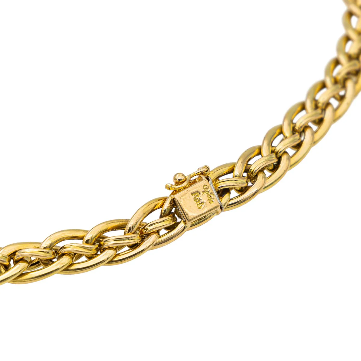 Collier Maille souple CAPLAIN SAINT ANDRÉ en or jaune - Image 5