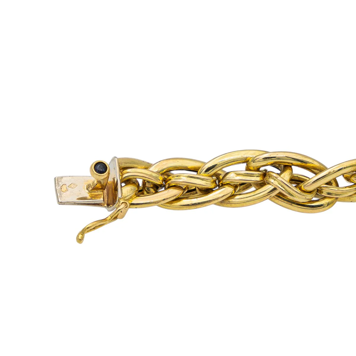 Collier Maille souple CAPLAIN SAINT ANDRÉ en or jaune - Image 6