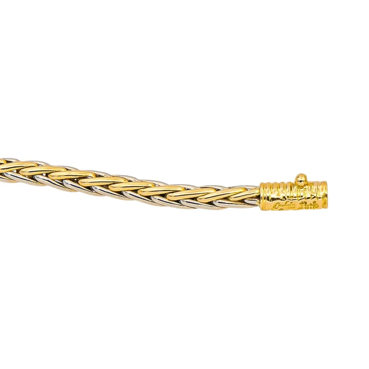 Collier Maille CAPLAIN SAINT ANDRÉ en or jaune et or blanc - Image 6