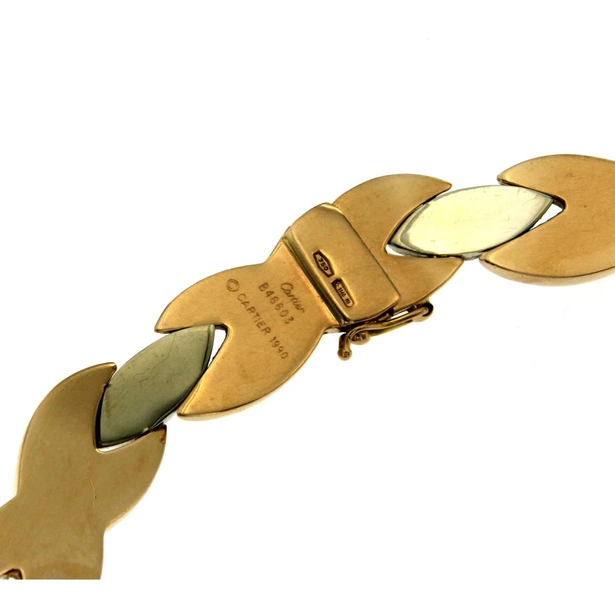Cartier 18k Bi-color Gold Link Necklace - Image 4