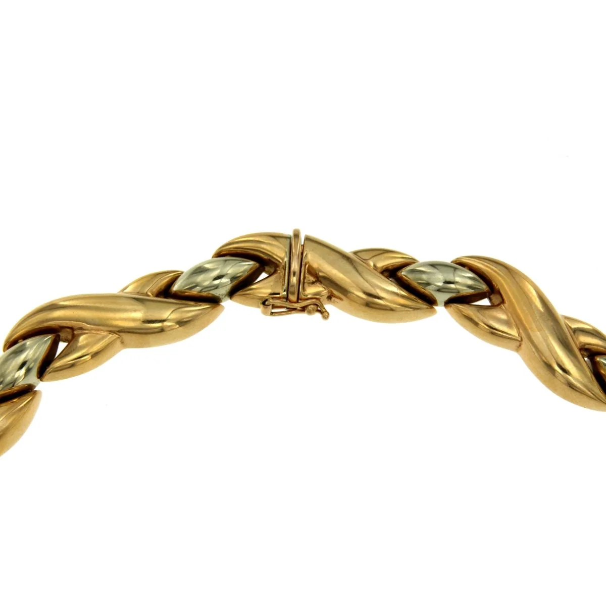 Cartier 18k Bi-color Gold Link Necklace - Image 6