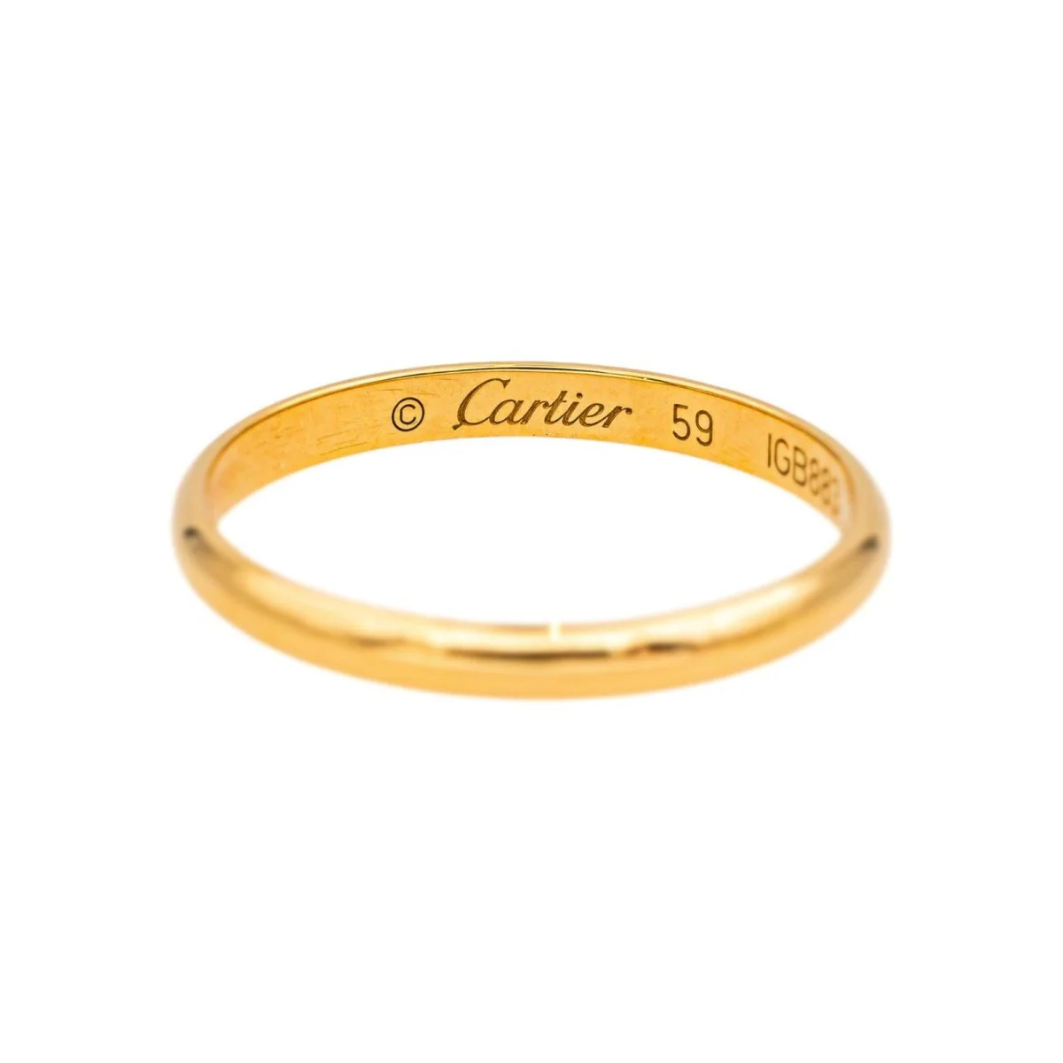 Cartier Bague Alliance 1895 Or jaune - Image 13