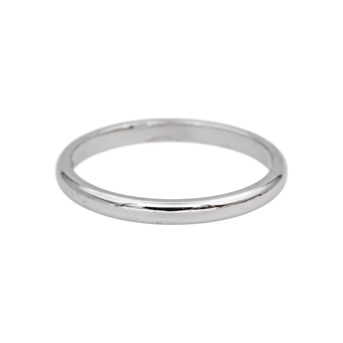 Bague Alliance CARTIER "1895" en platine
