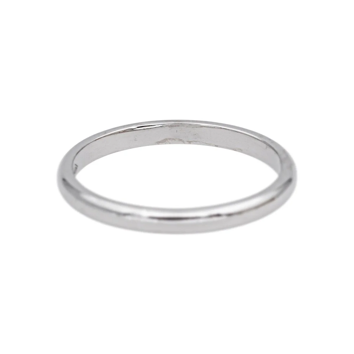 Bague Alliance CARTIER "1895" en platine - Image 5