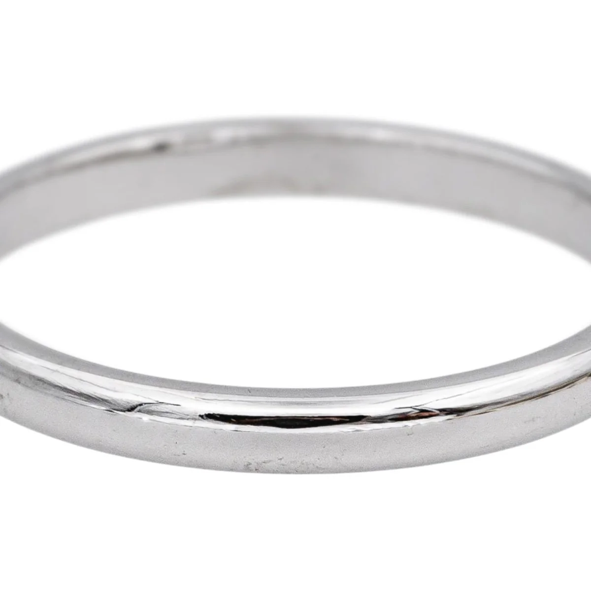 Bague Alliance CARTIER "1895" en platine - Image 6