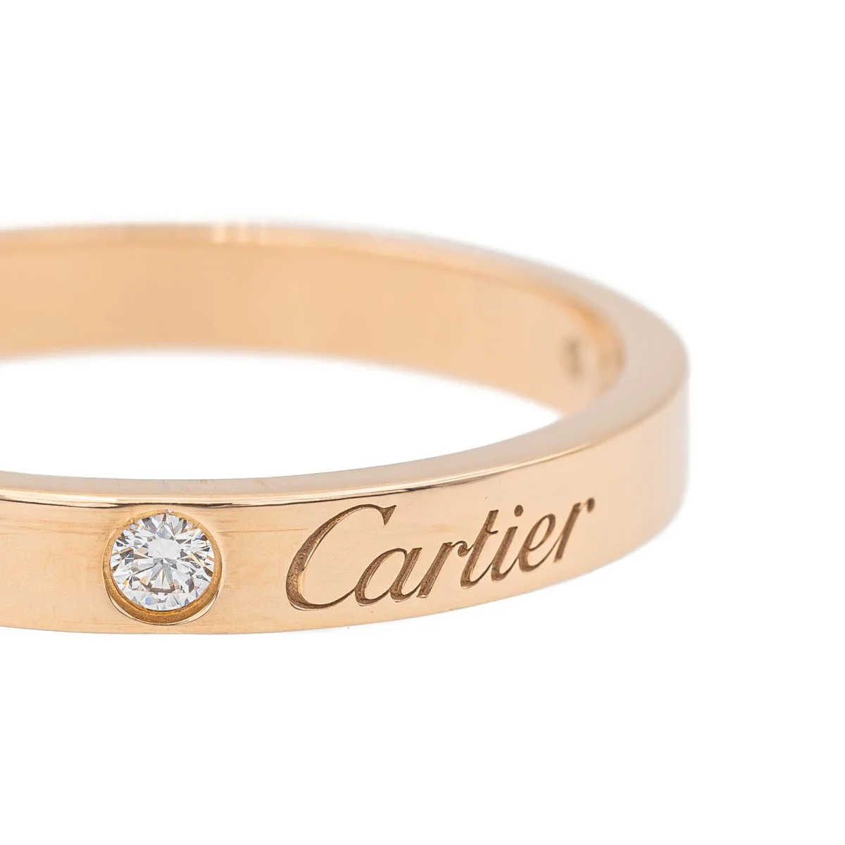 Cartier Bague Alliance C de Cartier Or rose Diamant - Image 6