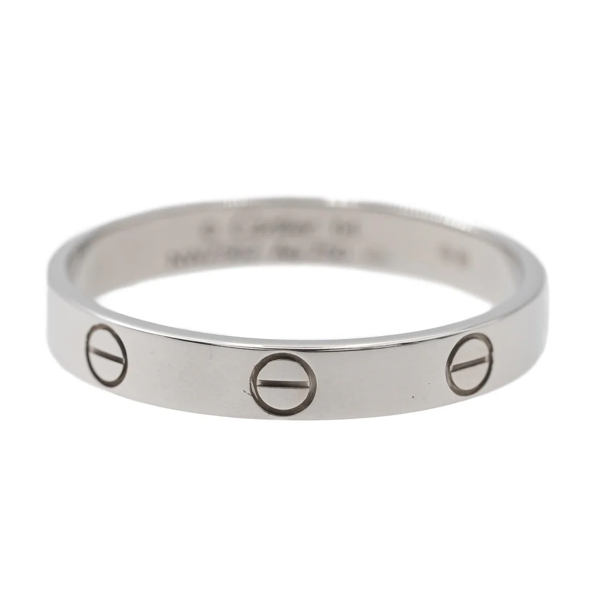 Bague CARTIER "Love" en or blanc