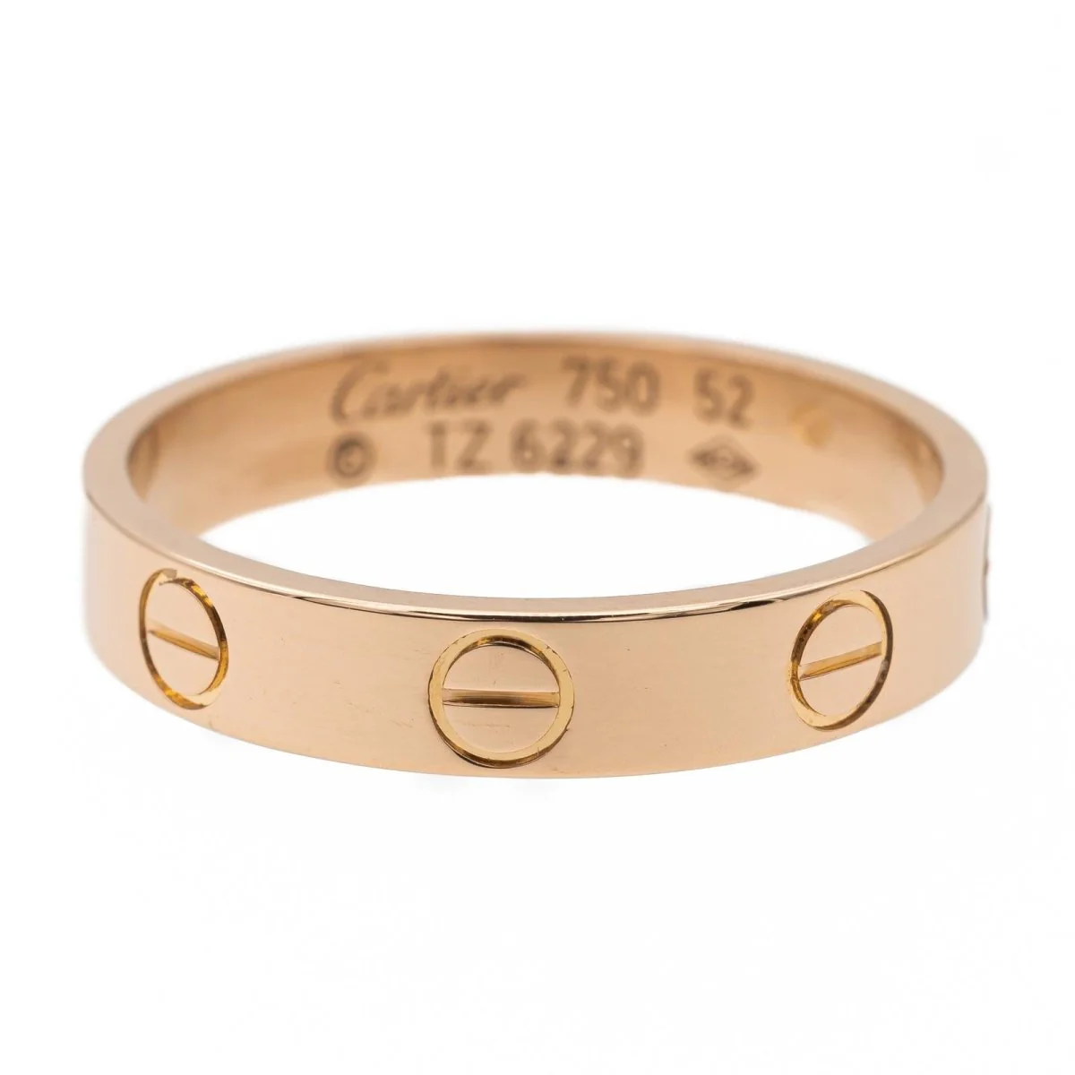Cartier Bague Alliance Love Or rose