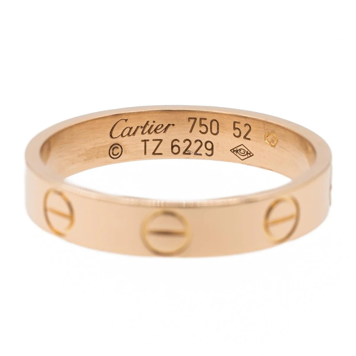 Cartier Bague Alliance Love Or rose - Image 3