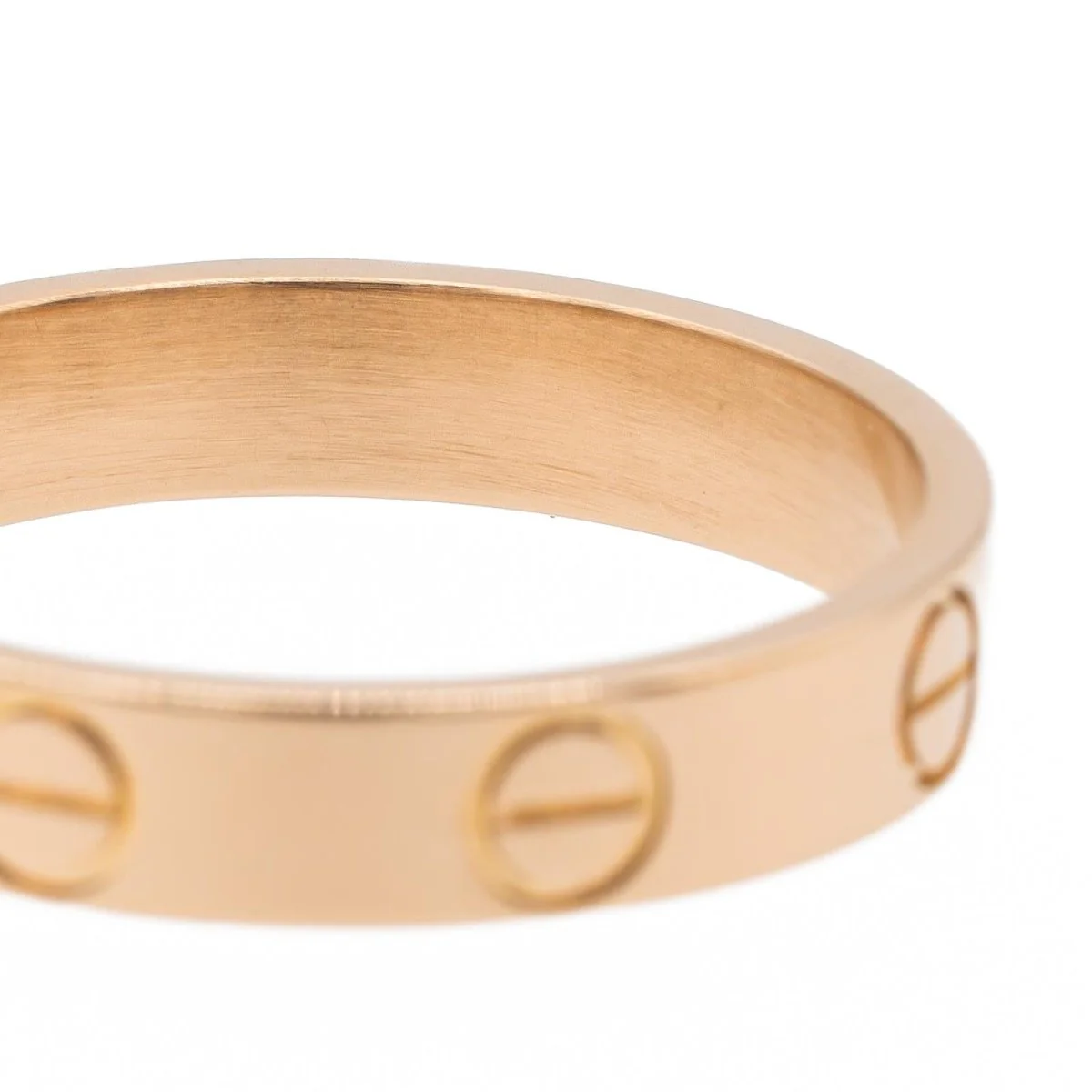 Cartier Bague Alliance Love Or rose - Image 4