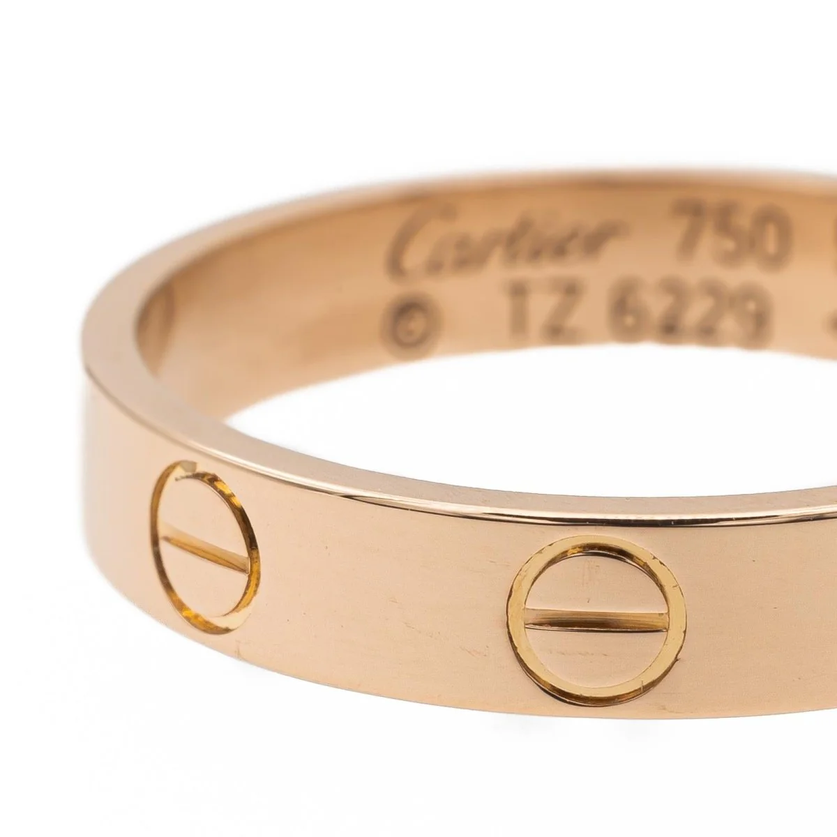 Cartier Bague Alliance Love Or rose - Image 5