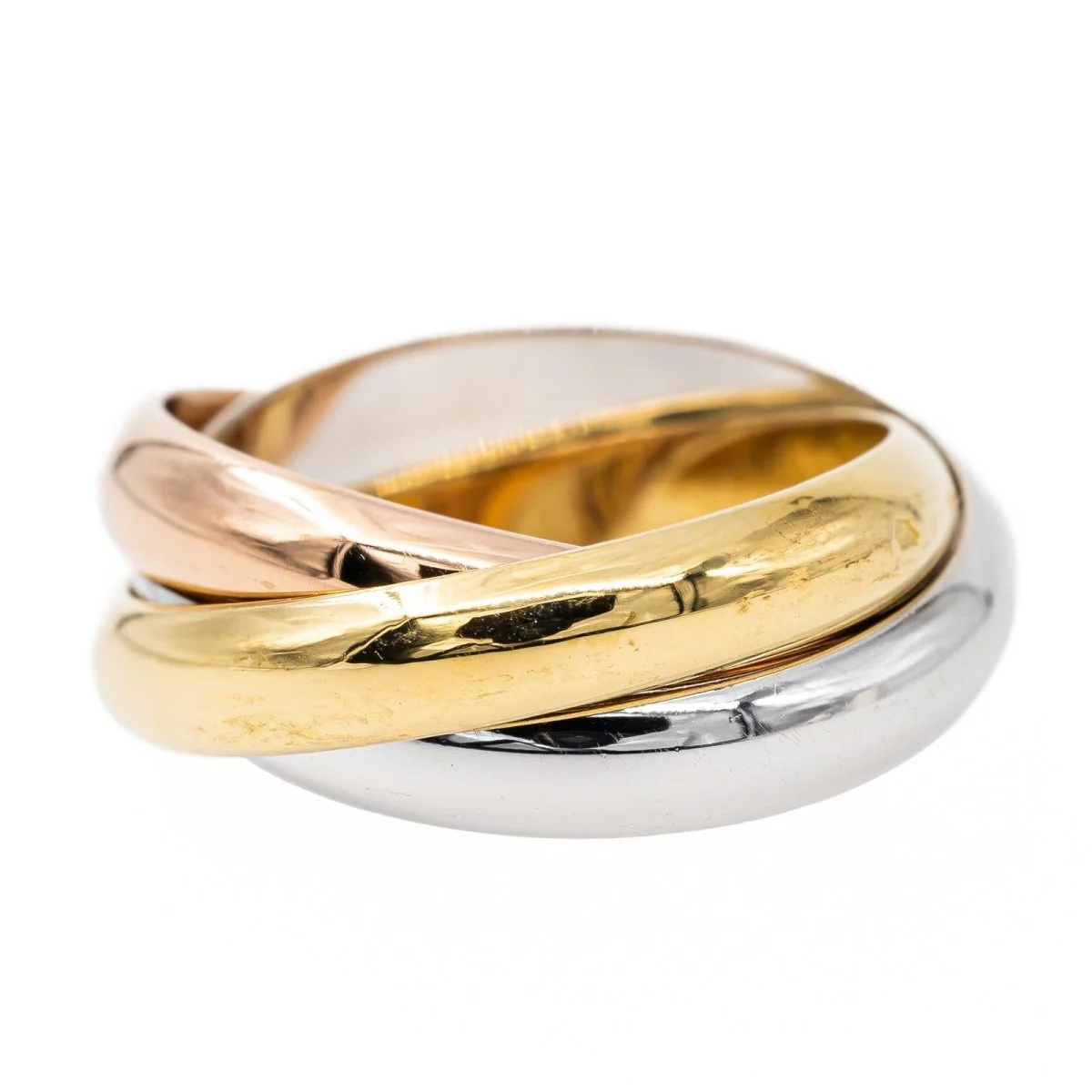 Cartier Bague Alliance Trinity Or jaune