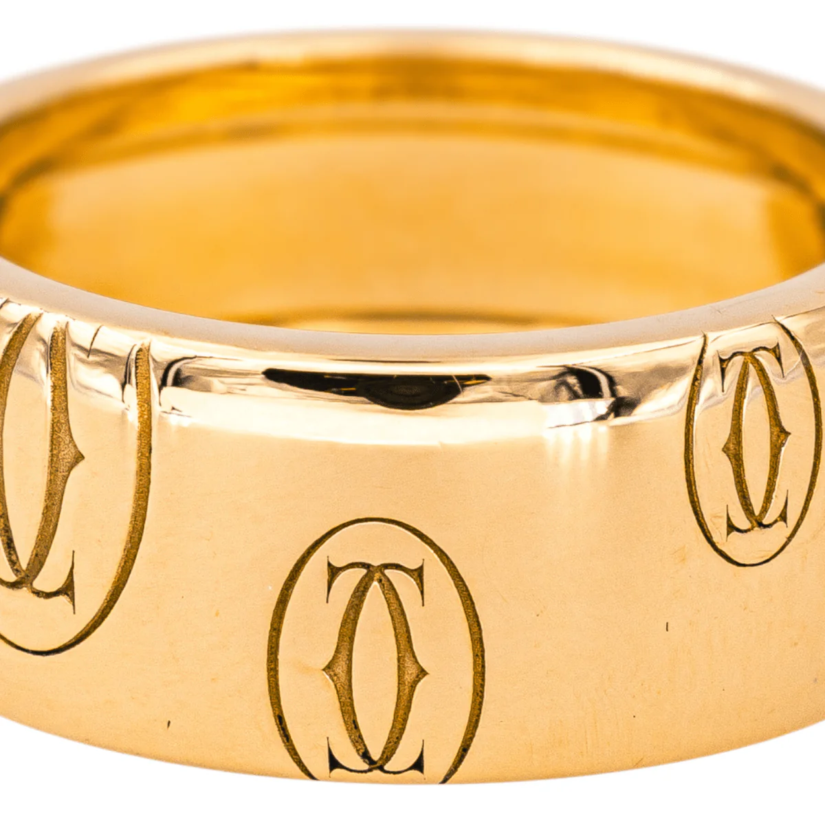 Bague Bandeau CARTIER "Happy Birthday" en or rose - Image 3