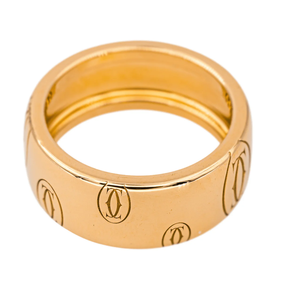 Bague Bandeau CARTIER "Happy Birthday" en or rose - Image 4