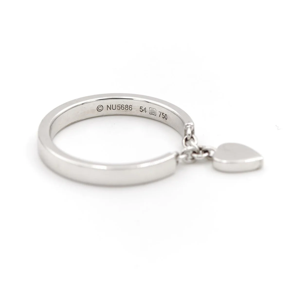 Cartier Bague Coeur Or blanc Diamant - Image 7