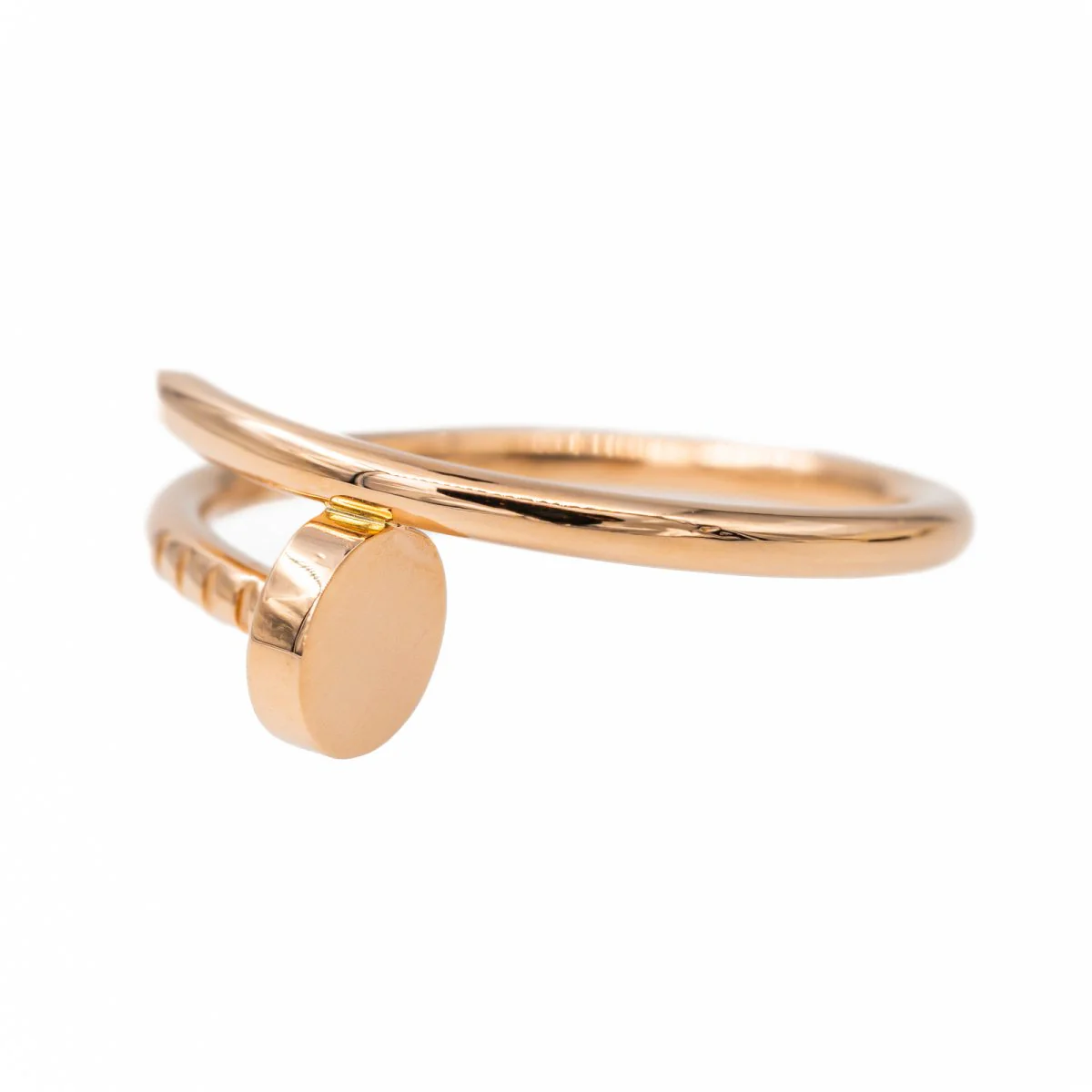 Bague CARTIER "Juste un clou" en or rose - Image 3