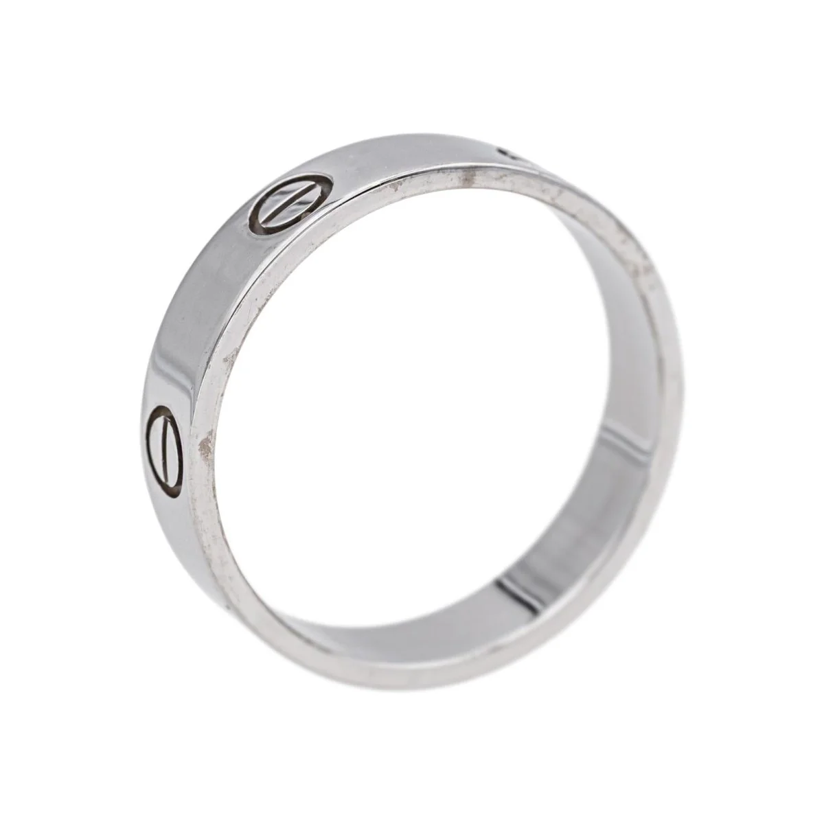 Bague Alliance CARTIER "Love" en or blanc - Image 7