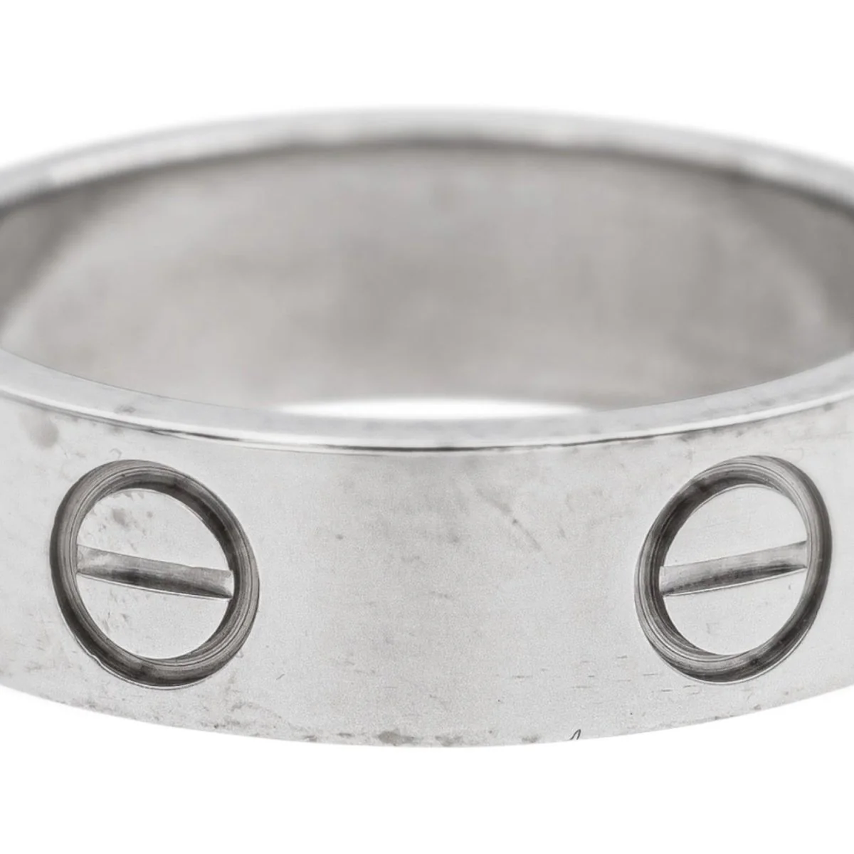 Bague Alliance CARTIER "Love" en or blanc - Image 6
